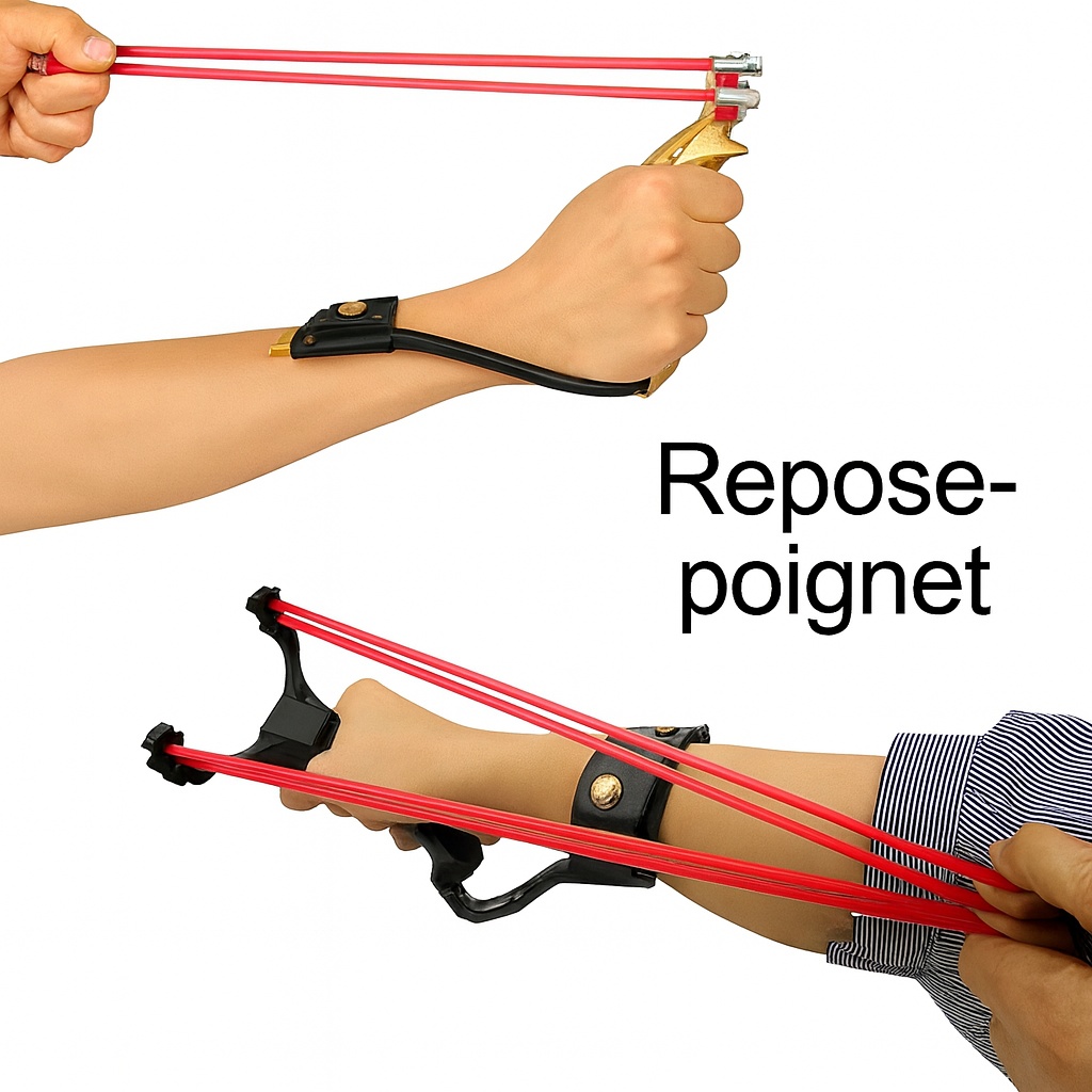 Folding Metal Slingshot with Colour Choice thumbnail 3