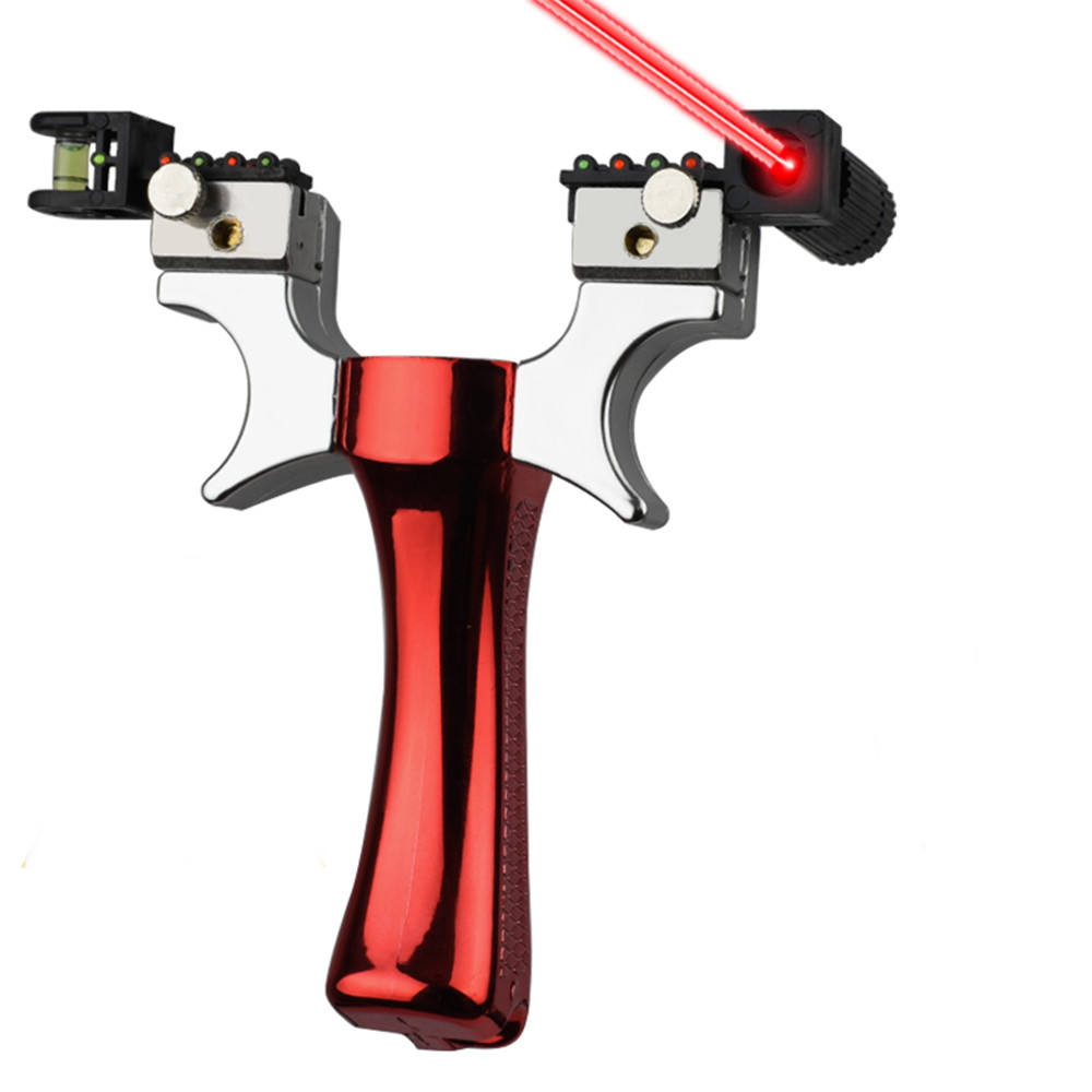 Coloured ABS Slingshot with Laser Sight