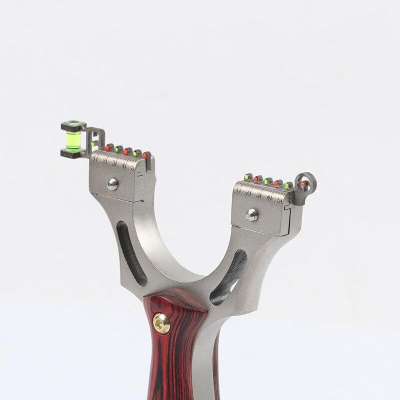 Inox-304 Pro Stainless Steel and Wood Slingshot thumbnail 2